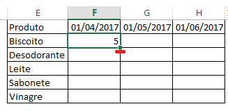 preparando para arrastar a função SOMASES para as outras células