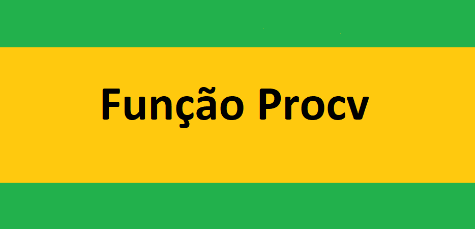 imagem introdutória com a mensagem: função procv