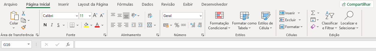 como fica a barras de ferramentas após clicar no ícone que parece um pino de papel