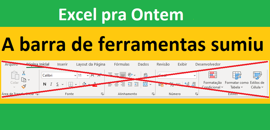 imagem título do artigo sobre a barra de ferramentas sumiu