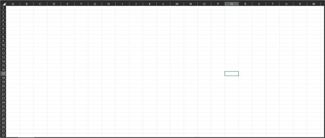 introdução ao excel planilha em branco